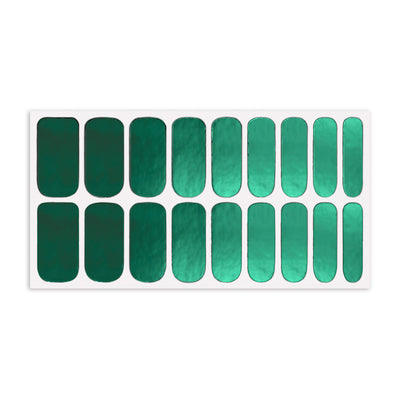 Stickers de Uñas Efecto Espejo Multicolor con Textura Metálica - Image 10