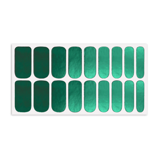 Stickers de Uñas Efecto Espejo Multicolor con Textura Metálica - Image 10