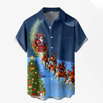 Playera Navideña Impresa en 3D Casual - Image 23