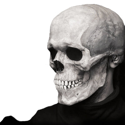 Máscara de Calavera Articulada para Halloween con Mandíbula Móvil - Image 2