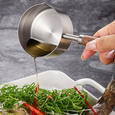 Cucharón Medidor para Alimento de Mascotas Acero Inoxidable 304 con Mango de Madera - Image 9
