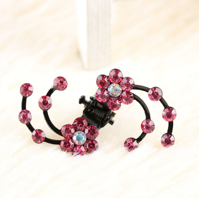 Pinza para Cabello para Niñas - Flor con Brillantes - Image 9