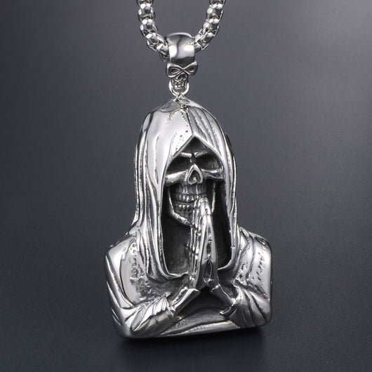 Collar Colgante de Calavera para Hombre - Diseño Minimalista - Image 11
