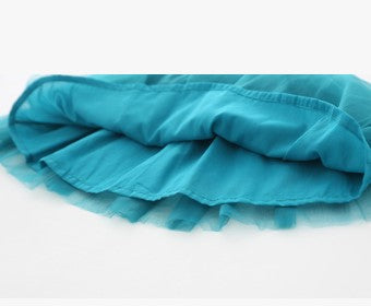 Vestido Elegante sin Mangas de Tul Rica - Image 3