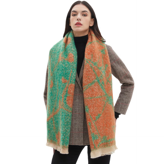 Chal Foulard Floral Jacquard para Mujer - Image 2