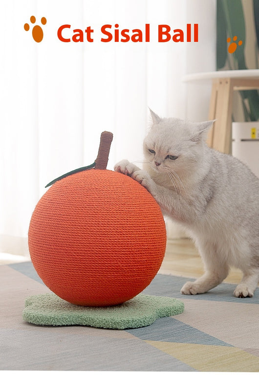 Juguete Rascador para Gatos con Cuerda de Cáñamo y Pelota Gigante - Image 7