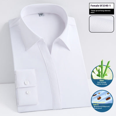 Camiseta Manga Corta Impermeable, Resistente al Aceite y Manchas - Image 7