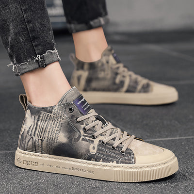Zapatillas Altas de Lona Versátiles - Image 3
