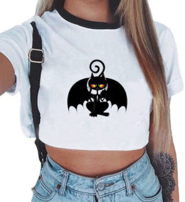 Playera Estampada Manga Corta con Diseño Explosión - Image 9