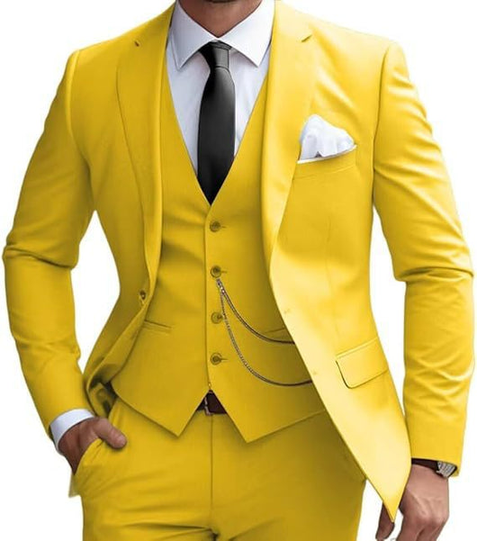 Traje Slim Fit Ejecutivo para Hombre - Elegancia Formal y Temperamento Empresarial - Image 10