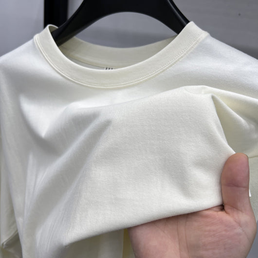 Camiseta Hombre Algodón Premium Cuello Redondo Hombro Descubierto - Image 10