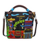 Bolsa de Lona Bordada Artesanal