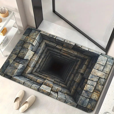 Tapete de Baño 3D Antideslizante Absorbente con Efecto Visual - Image 11