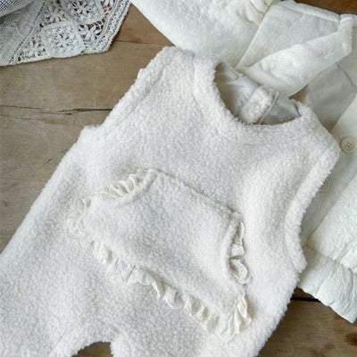 Mameluco Infantil Estilo Vaquero Forrado en Lana Merino con Bolsillos Grandes - Image 3