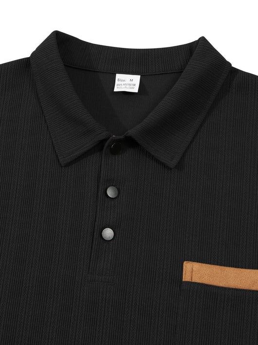 Polo Deportivo Manga Larga con Solapa para Hombre - Image 19