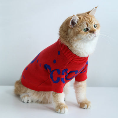 Suéter Térmico para Mascotas Rojo Invierno