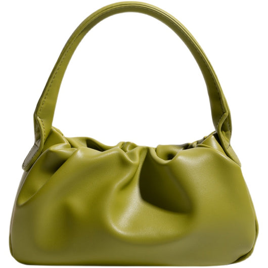 Bolso de Hombro Plisado Estilo Francés Minimalista - Image 8