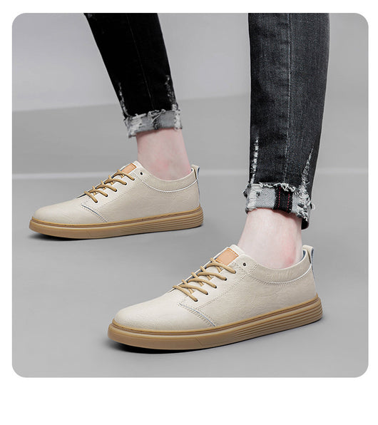 Tenis Casuales Hombre Cordones Punta Redonda Diseño Clásico - Image 8