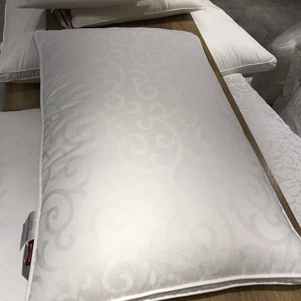 Almohada Jacquard de Algodón 60S Satinado Calidad Hotel Cinco Estrellas