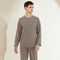 Playera Casual Escote V para Hombre Talla Grande Cómoda para Casa