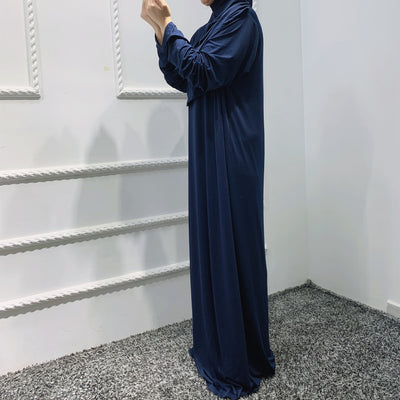 Bata Tipo Vestido con Capucha Talla Única - Image 13