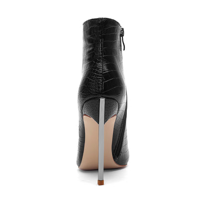 Botas Tobilleras de Tacón Alto Puntiagudo para Mujer - Image 2