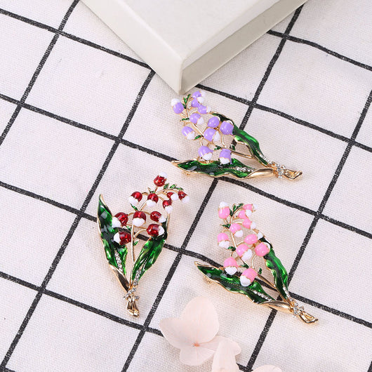 Broche Gota de Aceite Vegetal