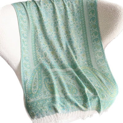 Chal Jacquard de Cachemira Sintética Premium para Mujer - Image 5
