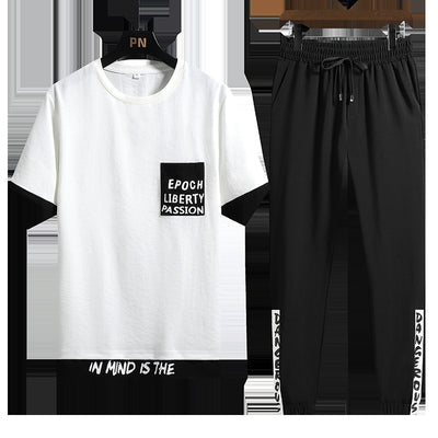 Pack de 2 Camisetas Deportivas Hombre Tela Ice Silk Suelta y Fresca - Image 5