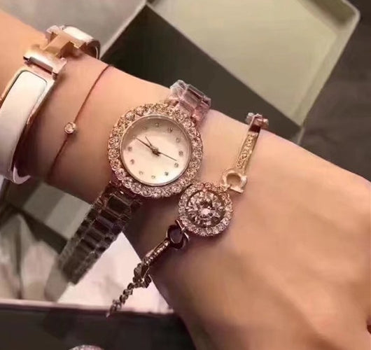 Reloj de Acero Inoxidable para Mujer con Pulsera de Acero - Image 11