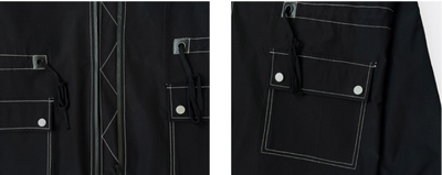 Abrigo Tipo Gabardina Masculino Largo - Primavera y Otoño - Image 11