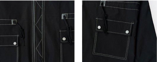 Abrigo Tipo Gabardina Masculino Largo - Primavera y Otoño - Image 11