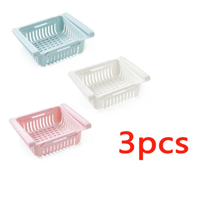 Cesta Organizadora de Refrigerador Extensible Multiuso para Cocina - Image 10