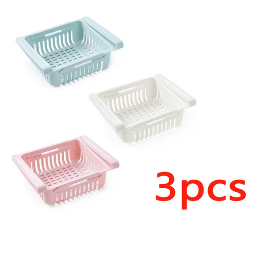 Cesta Organizadora de Refrigerador Extensible Multiuso para Cocina - Image 10