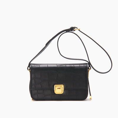 Bolso Bandolera de Cuero Premium con Diseño Asimétrico - Image 5