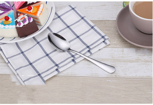 Cucharas de Acero Inoxidable Reforzado para Sopa y Café - Image 15