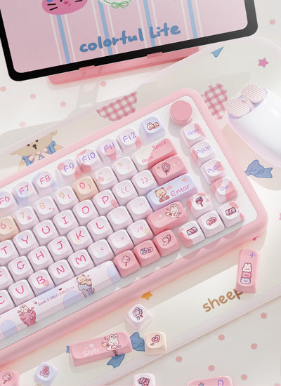 Keycap Mecánico Five-Sided Sublimación Moa - Diseño Adorable y Personalizable - Image 12