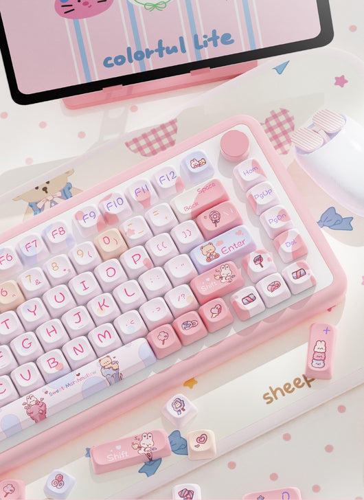 Keycap Mecánico Five-Sided Sublimación Moa - Diseño Adorable y Personalizable - Image 12