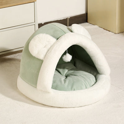 Cama Cueva Térmica para Gatos y Perros Pequeños - Refugio Acogedor - Image 7