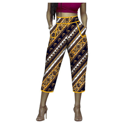 Pantalones Ajustados Estampado Batik - Image 16