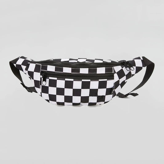 Bolsa Bandolera de Pareja Cuadros Salvajes - Estilo Crossbody