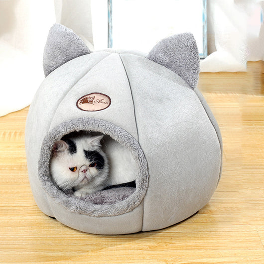 Cama Nido Térmica para Gatos - Sofá Cerrado Grande Impermeable - Image 11