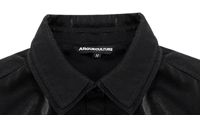 Camisa Oversized con Hombros Acolchados y Detalles Calados - Image 12