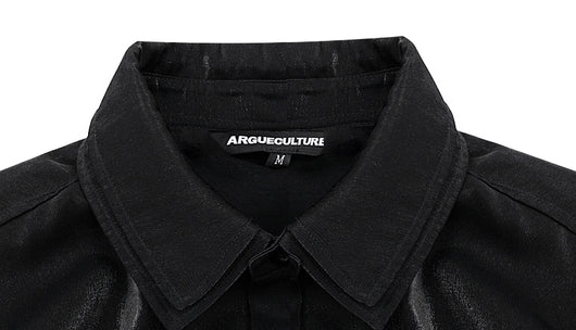 Camisa Oversized con Hombros Acolchados y Detalles Calados - Image 12