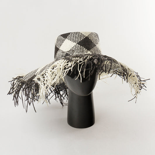Sombrero de Paja con Copa Plana y Ala Texturizada - Image 4