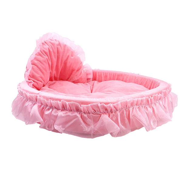 Casa Cama para Gatos Encaje Transpirable Verano e Invierno