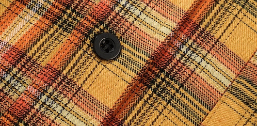 Camisa Cuadros Amarilla con Bordados y Manga Corta - Image 8