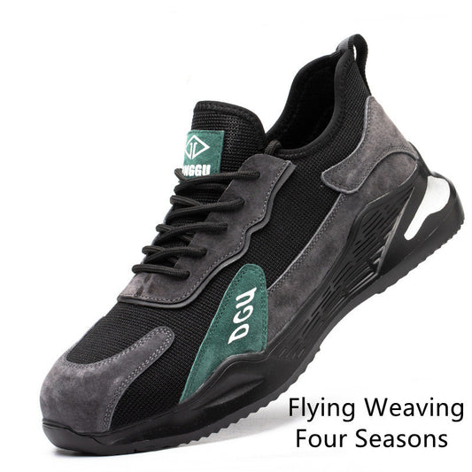 Zapatos de Seguridad para Hombre con Puntera de Acero Anti-aplastamiento y Anti-perforación - Image 2