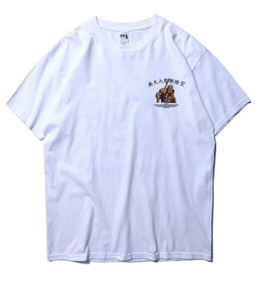 Camiseta Hip Hop Estampada de Manga Corta Unisex - Image 9