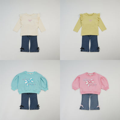 Pantalones Jeans Bota Campana Elásticos para Niña - Image 12